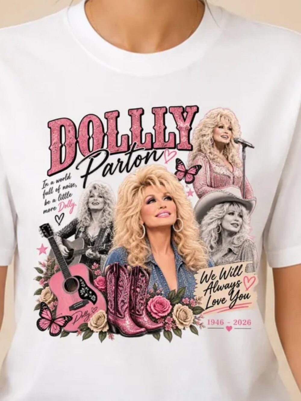 Dolly Parton RIP Shirt, Dolly Parton Memorial, Country Music Legend Tribute Tee